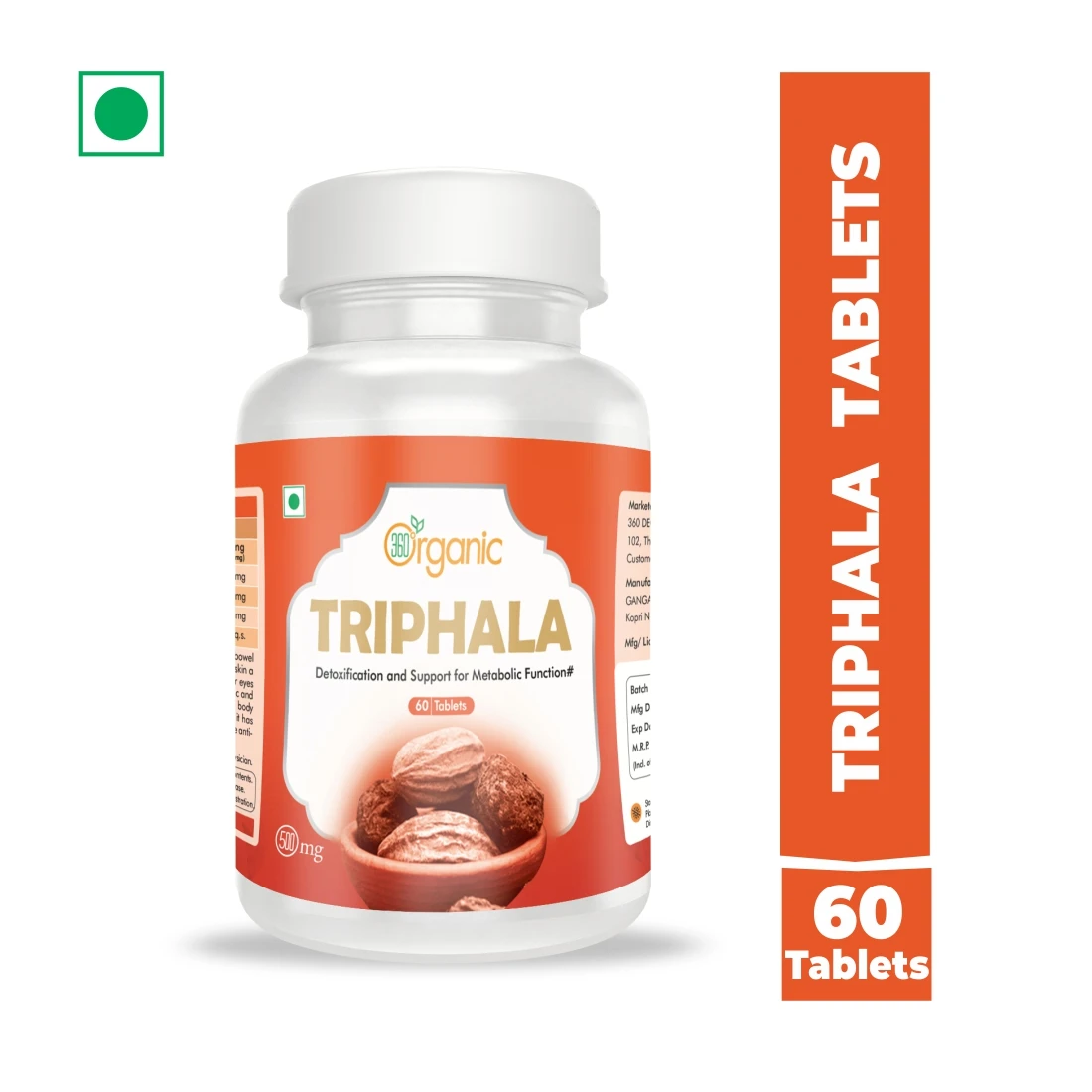 Triphala Tablets for Weight Loss and Detox herbal supplements/Export Quality health supplement