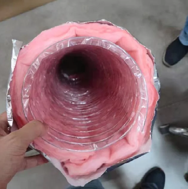 Тепловосстанавливающая вентиляция R6 R8 комнатный термостат акустический воздуховод