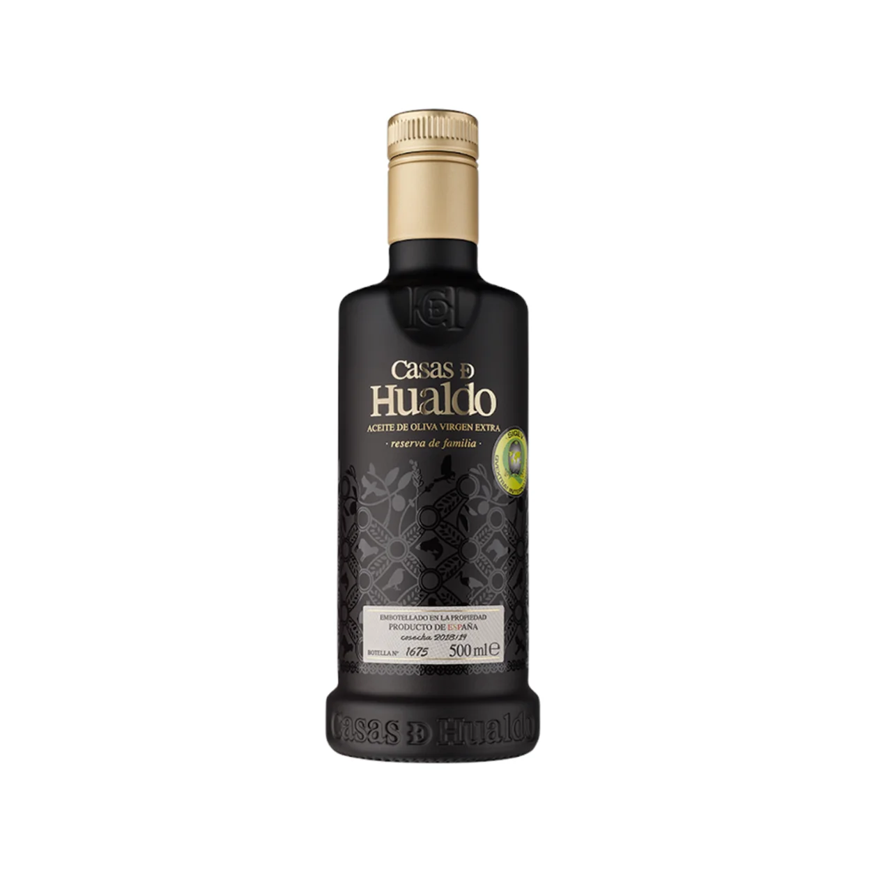Spanish Extra Virgin Olive Oil-Premium- Reserva de Familia- 500ml. Our extra virgin can be presented in an elegant case.