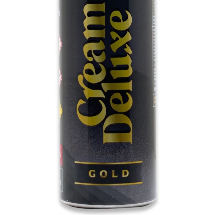 OEM Supply Highest Quality 615g Cream Deluxe Gold Aluminium Whipped Cream Charger from Leading UAE Exporter