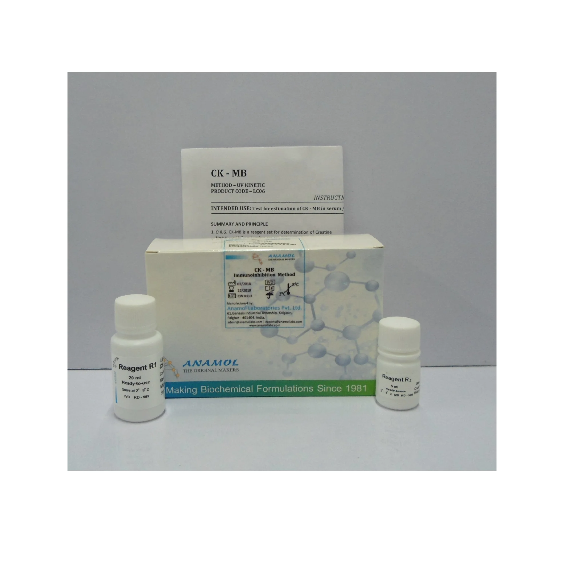 CK MB Biochemistry Reagent 20ml