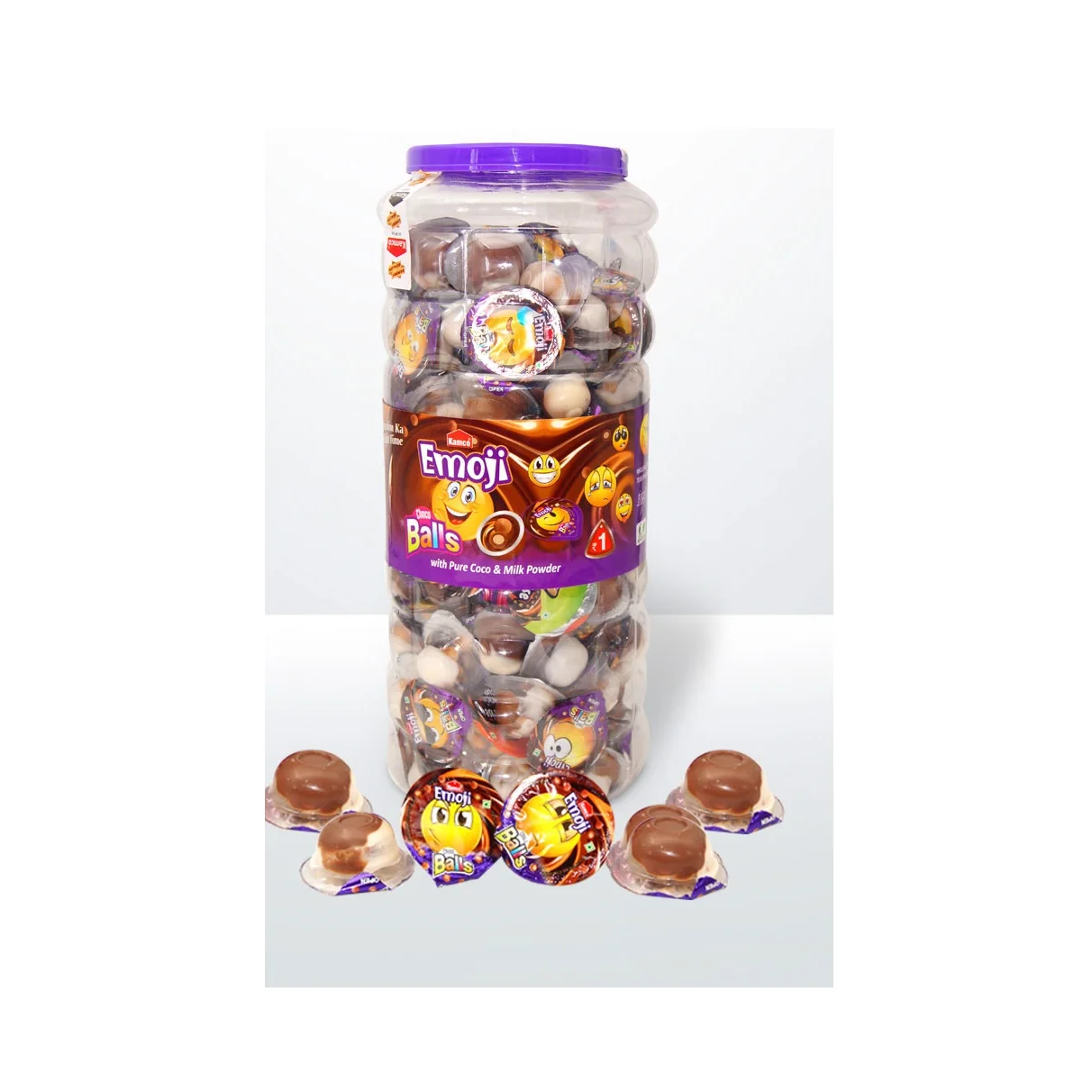 High Quality Choco Balls Kamco Chocolate Balls with Pure Coco & Milk Powder and Chocolate Coco and Milk Powder