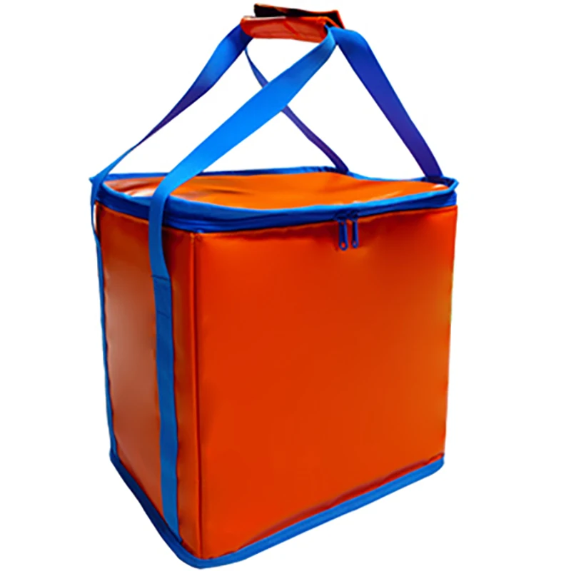 Small Waterproof Food Delivery Backpack Motercyble Delivery Pizza Bag Bike Insulated Aluminium Cooler Bag