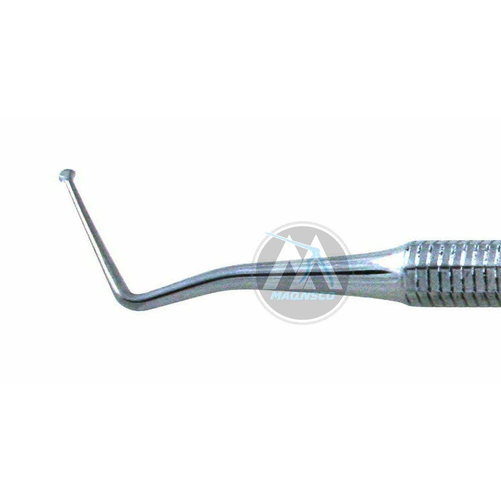 Double End Long Shanks Spoon Tips Dentist Tools Dental Instruments