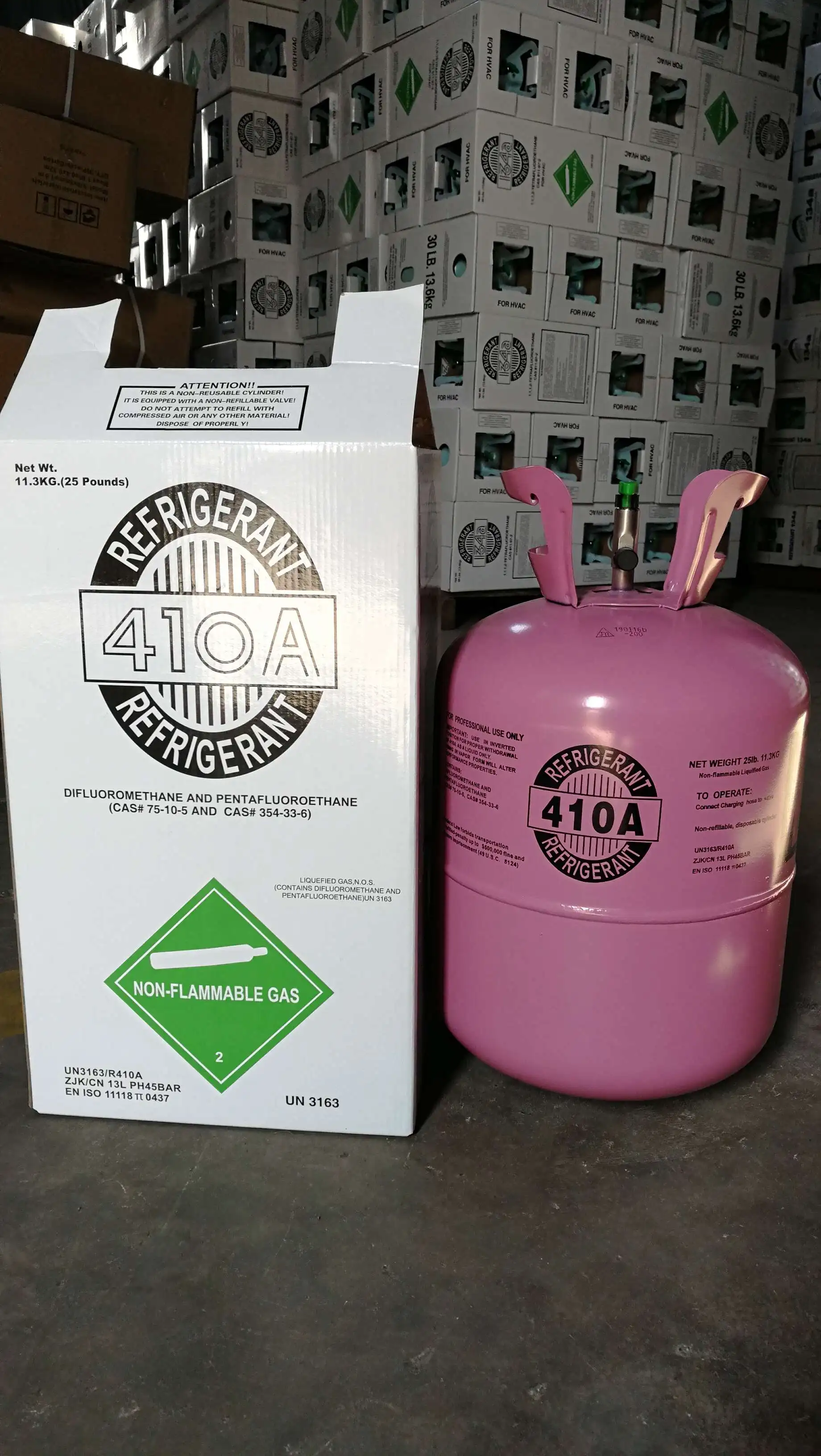 Factory supply air condition 99.9% purity/Bulk-buying HFC refrigerant gas R134a/gas R134