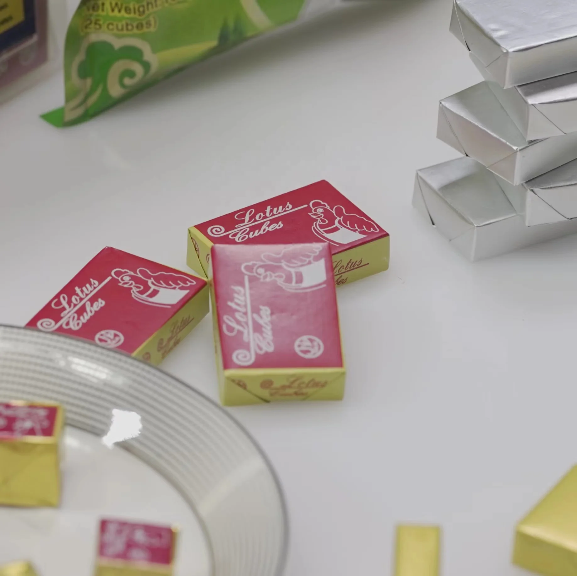 Lotus 4g shrimp Bouillon cubes Seasoning stock