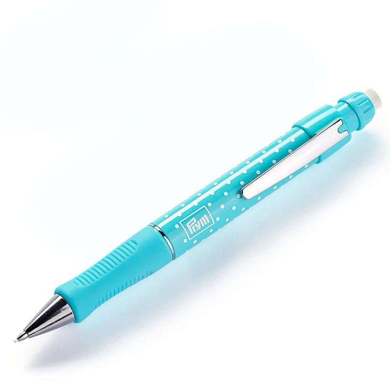 Prym Love Turquoise Cartridge Pencil with 2 Cartridges for Fabric and Sewing
