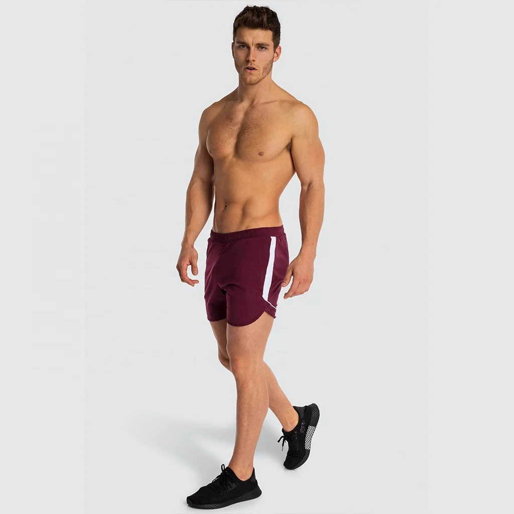 2022 Custom Waterproof Quick Dry Outdoor Running Workout 5' Shorts Men Swim Short Pants Beach Shorts