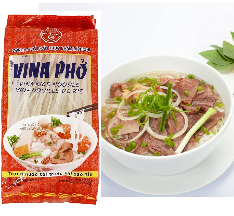 Высокое качество Заводская цена вкусная рисовая лапша Yummy суповая 200 г x 40 мешков из