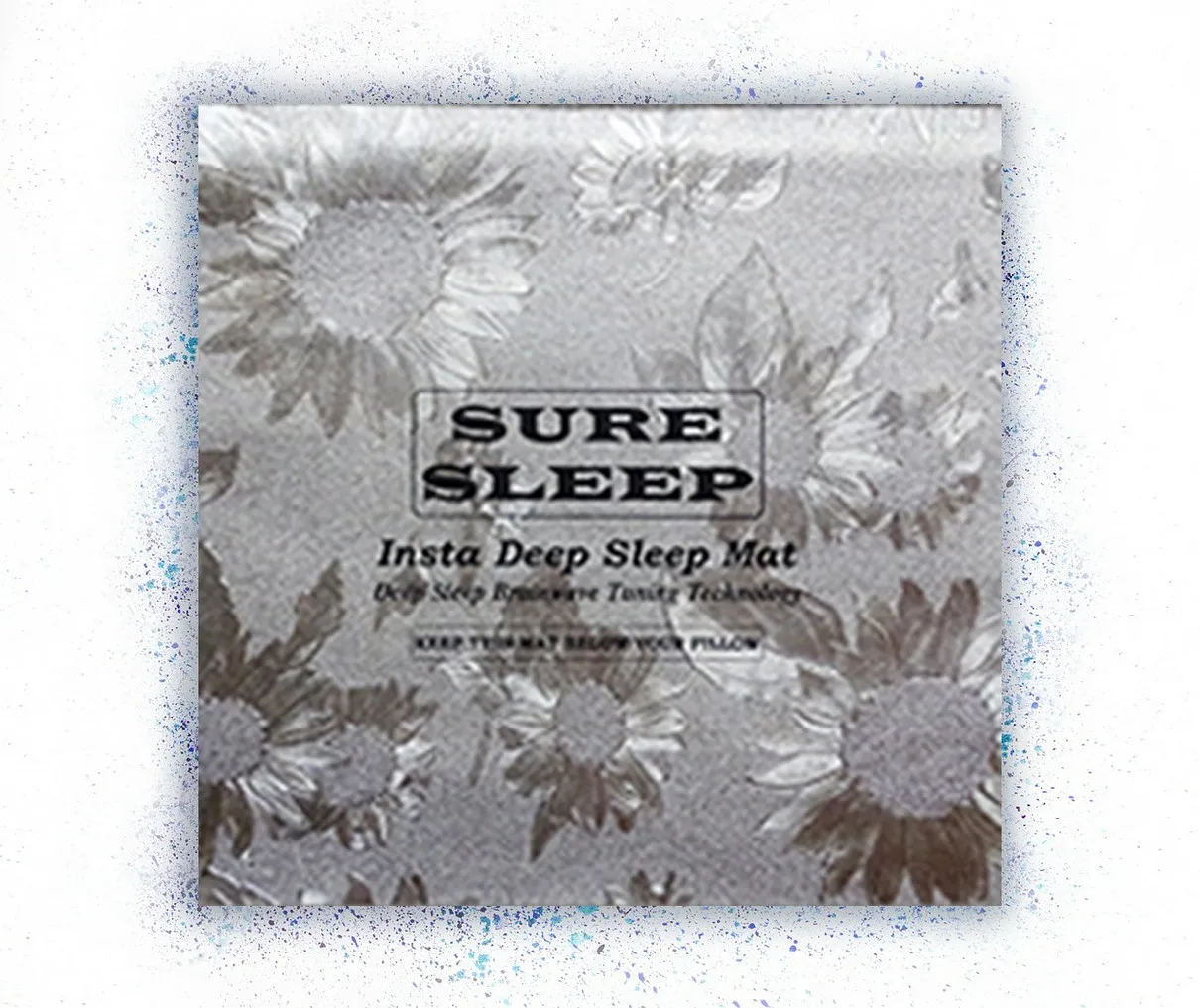 Не могу уснуть? Коврик для сна «SURE SLEEP MAT» мгновенно помогает уснуть И решает проблемы у пациентов с бессонницей, покупайте по лучшей цене