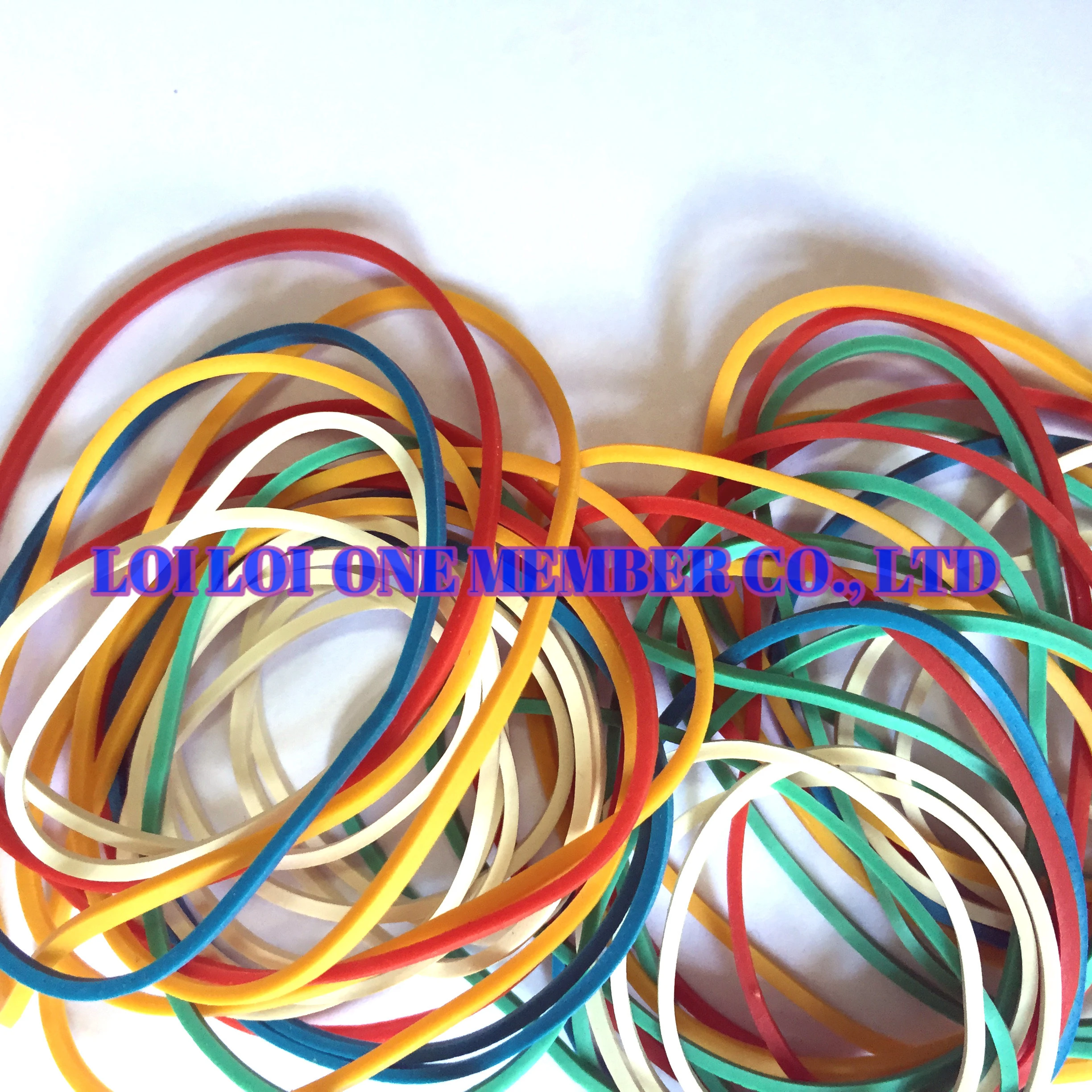 Quality Environmental Protection Natural Green rubber band made from 100% Vietnam Natural rubber high quality