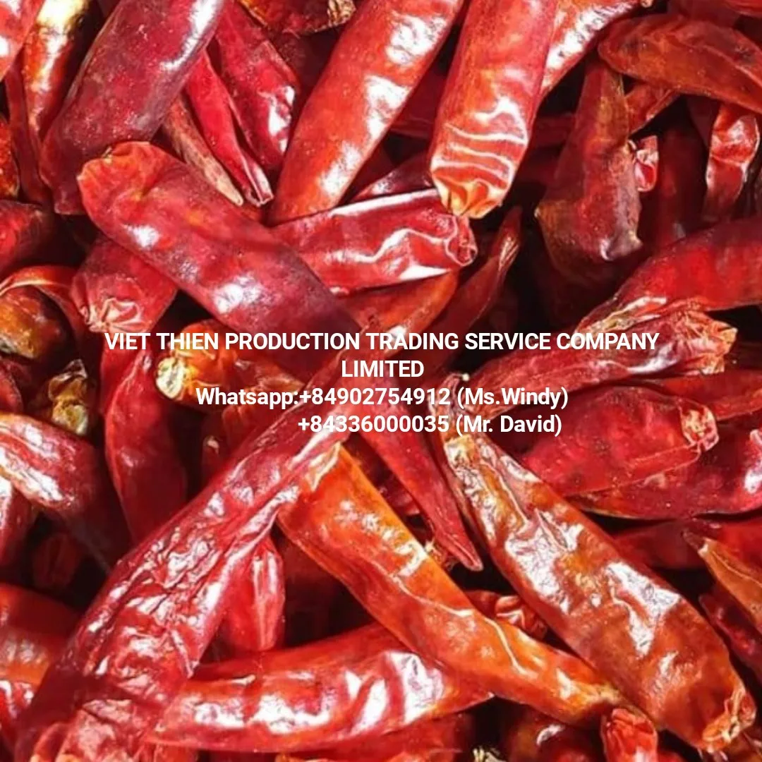 Dried chili pepper with cheap price and best quantity come from DakLak Vietnam used as chili garlic sauce