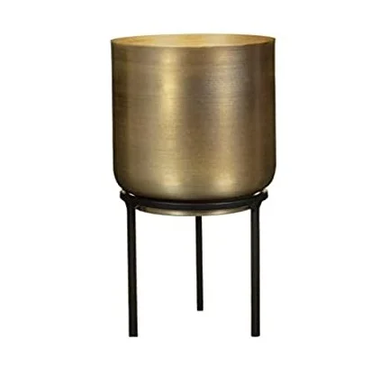 Antique Polished Pedestal Planter and Flower Pot For Indoor Outdoor House and Patio Garden Decoration Customized Size Vases.