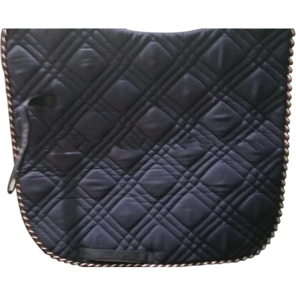 English dark horse saddle pad LUXURY SADDLE PAD IN;34648 FULL COB SHETLAND