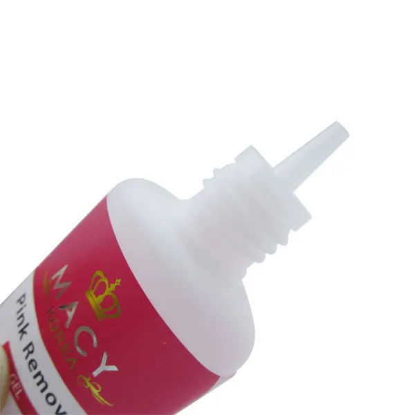 Корейское средство для удаления розового геля наращивания ресниц быстрое и легкое