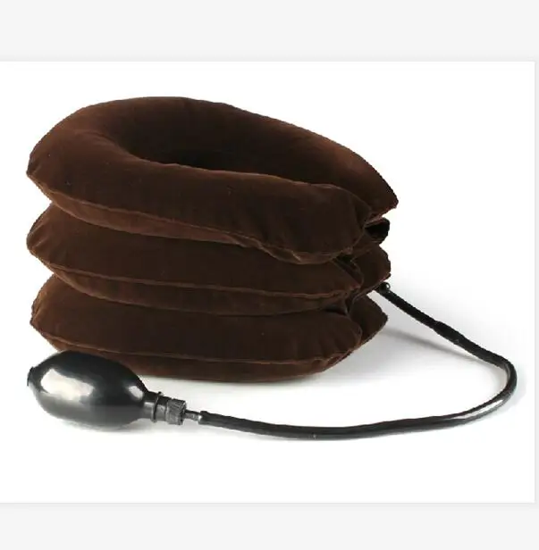 Cervical Neck Traction Device by NeckFix for Instant Neck Pain Relief - Adjustable Neck Stretcher Collar for Home Traction Spine