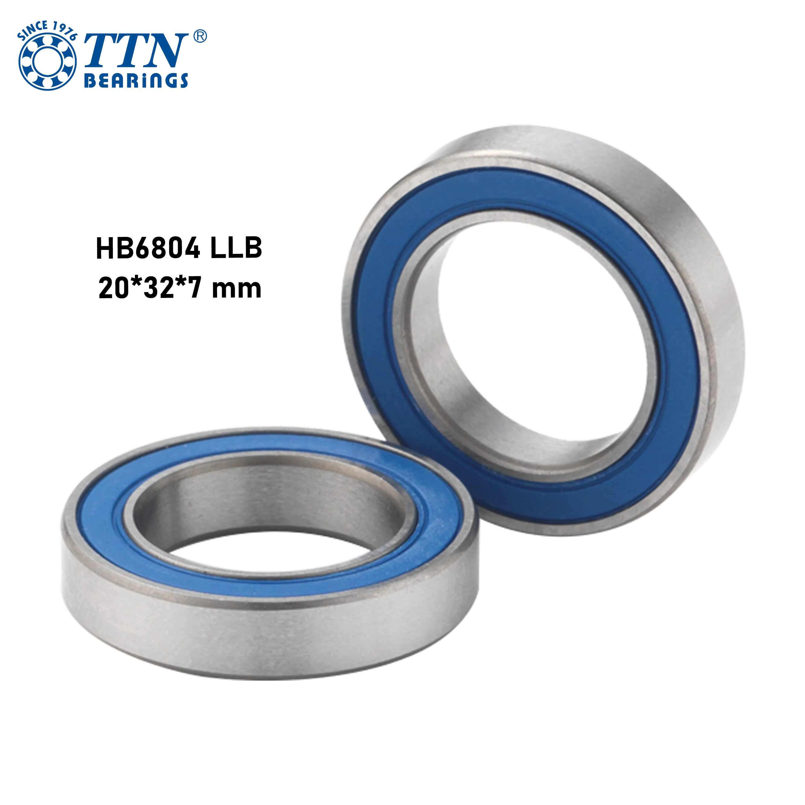 TTN HB6804 LLB Hybrid Si3N4 Ceramic Ball Bearing