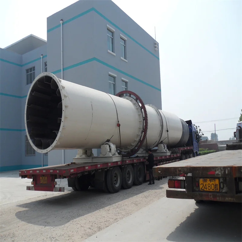 Rotary fertilizer drying equipment