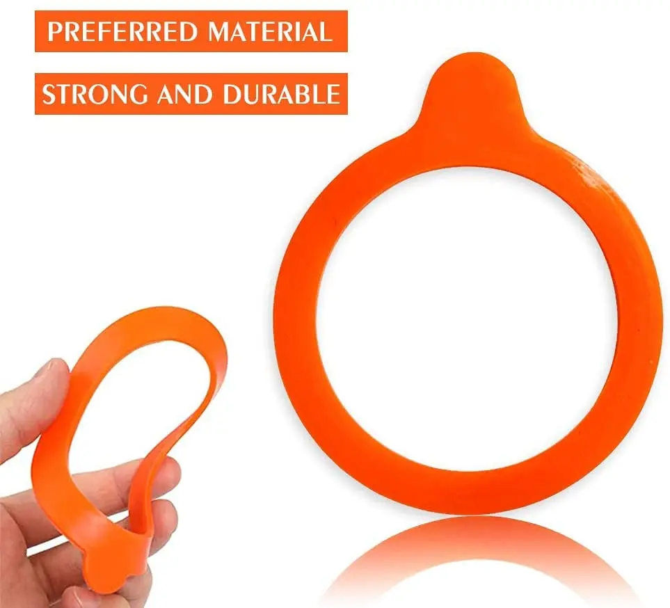 High Quality Rubber Seals For Clip Top Jars Leakproof Glass Jar Sealing Round Sealing Rings