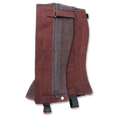  Custom Made Horse Riding Half Chaps available in different colors suede cow hide