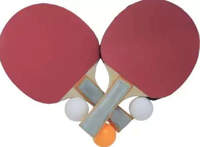 set of 2 wooden table tennis racket with balls table tennis racket with customize design and size