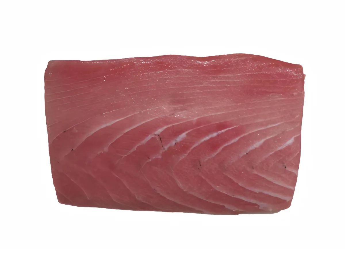 Bulk Body Whole Low-Fat Nutritious Seafood Frozen Yellowfin Tuna Loin With GMP, ISO, HACCP Certification
