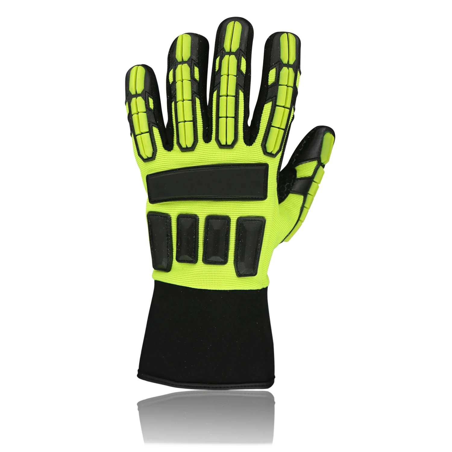 Перчатки резиновые противоударные из ТПР защитные рабочие перчатки для больших нагрузок нефтяных месторождений