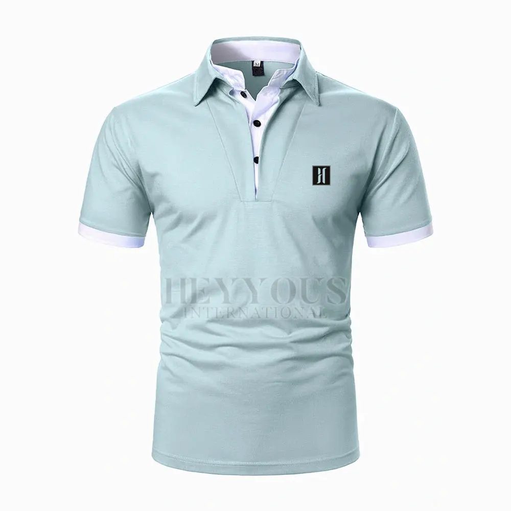 Wholesale OEM Unisex Polo Shirt Blank Casual Wear Men Polo Shirts Youth Custom Solid Color Polo Shirt