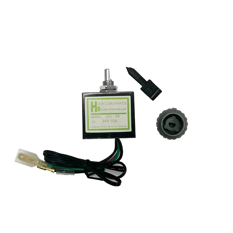 Switch auto parts factory 12v/24v electric thermostat for universal