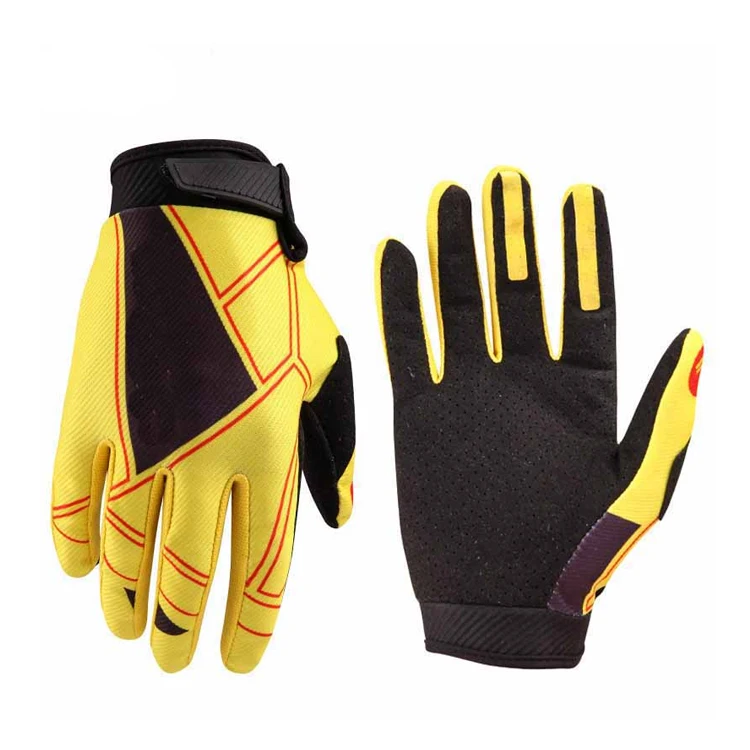 2022 New Arrival Motorcycle Genuine Leather Gloves Full finger Racing Motocross Motorbike Protective