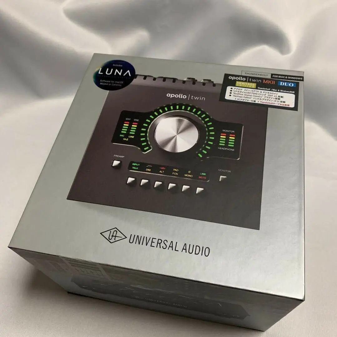 Universal Audio Apollo Twin X DUO Heritage Edition Desktop Thunderbolt 3 Audio Interface