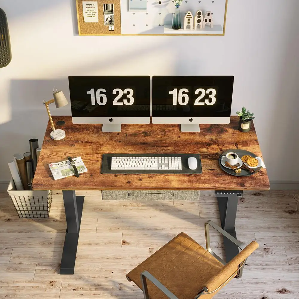 China Manufacturer Dual Motor Ergonomic Electric Stand up Desk Standing Table Desk Stand for Table PC