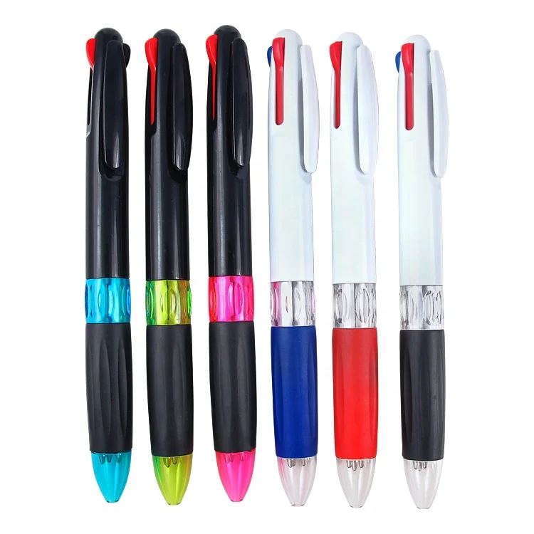 
Laser Engraving Logo Promotional LED Light Ball Pen With Stylus 