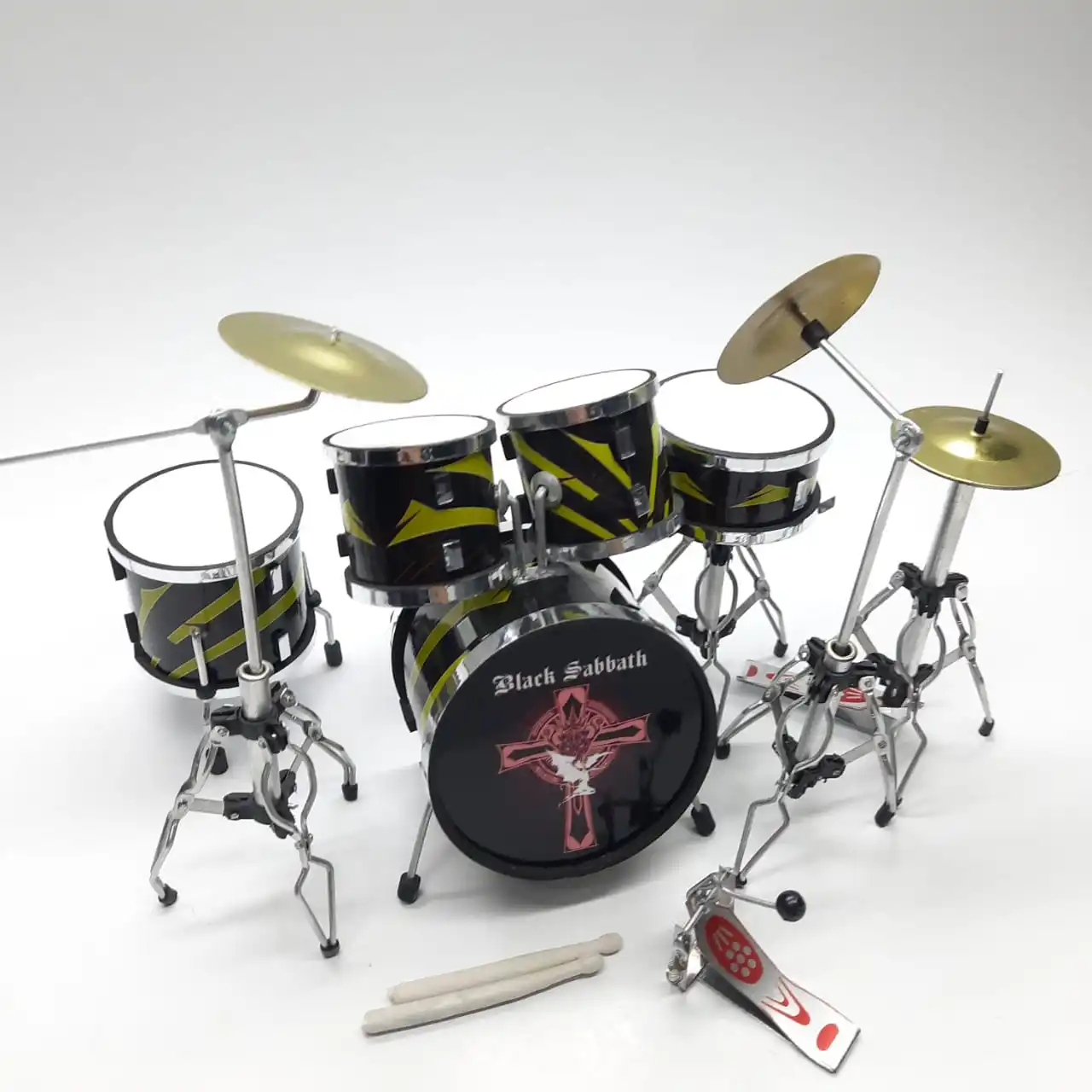 Miniature Drum small Miniature drum set small 1:12