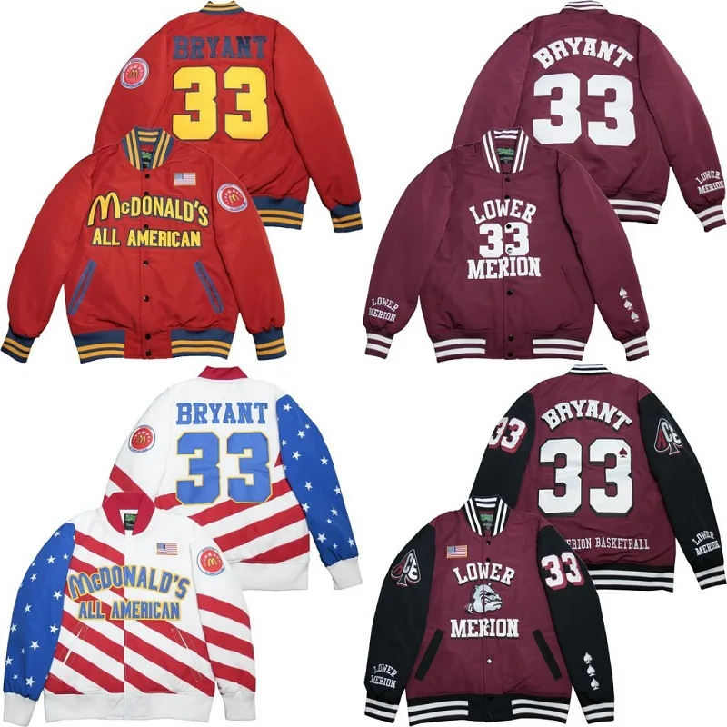 TANAZAINRA  wholesale custom fashion cheap logo embroidered team kebi clothing high school basketball printed basketball jacket