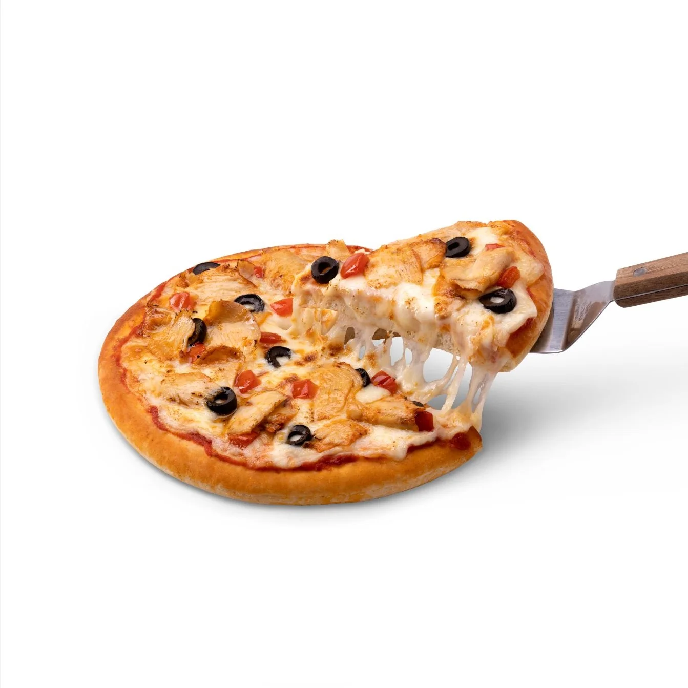 Chicken Pizza Box Ready Frozen Baked Pizza Vacuum Bag For Restaurants And Shop Made in Turkey