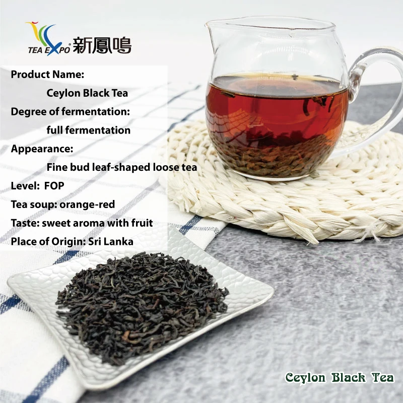 RTS цейлонский ФОП черный чай 1-го класса сриланка OEM высококачественные чайные пакетики
