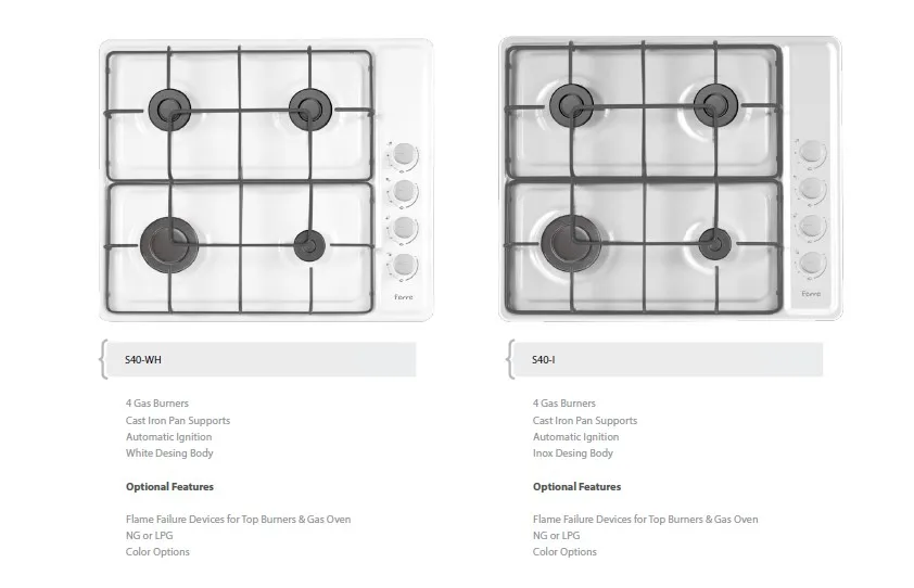 Международные Популярные высококачественные настольные плиты с вариантами горелки и цветными конкурентоспособные цены