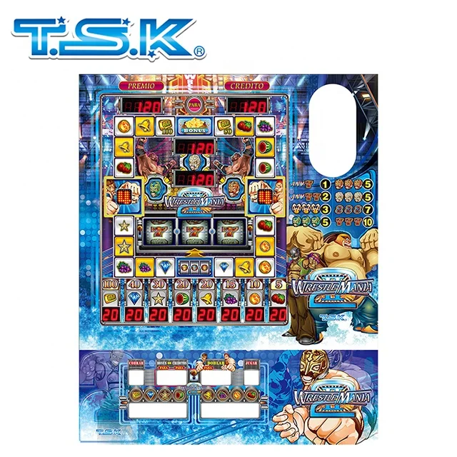 TSK Taiwan MY-W2 wrestlemania 2 Arcade slot games gambling software machine