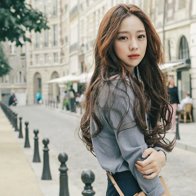 Korean Style Reflash Perm 4PCS Fashion Hair extensions Wig