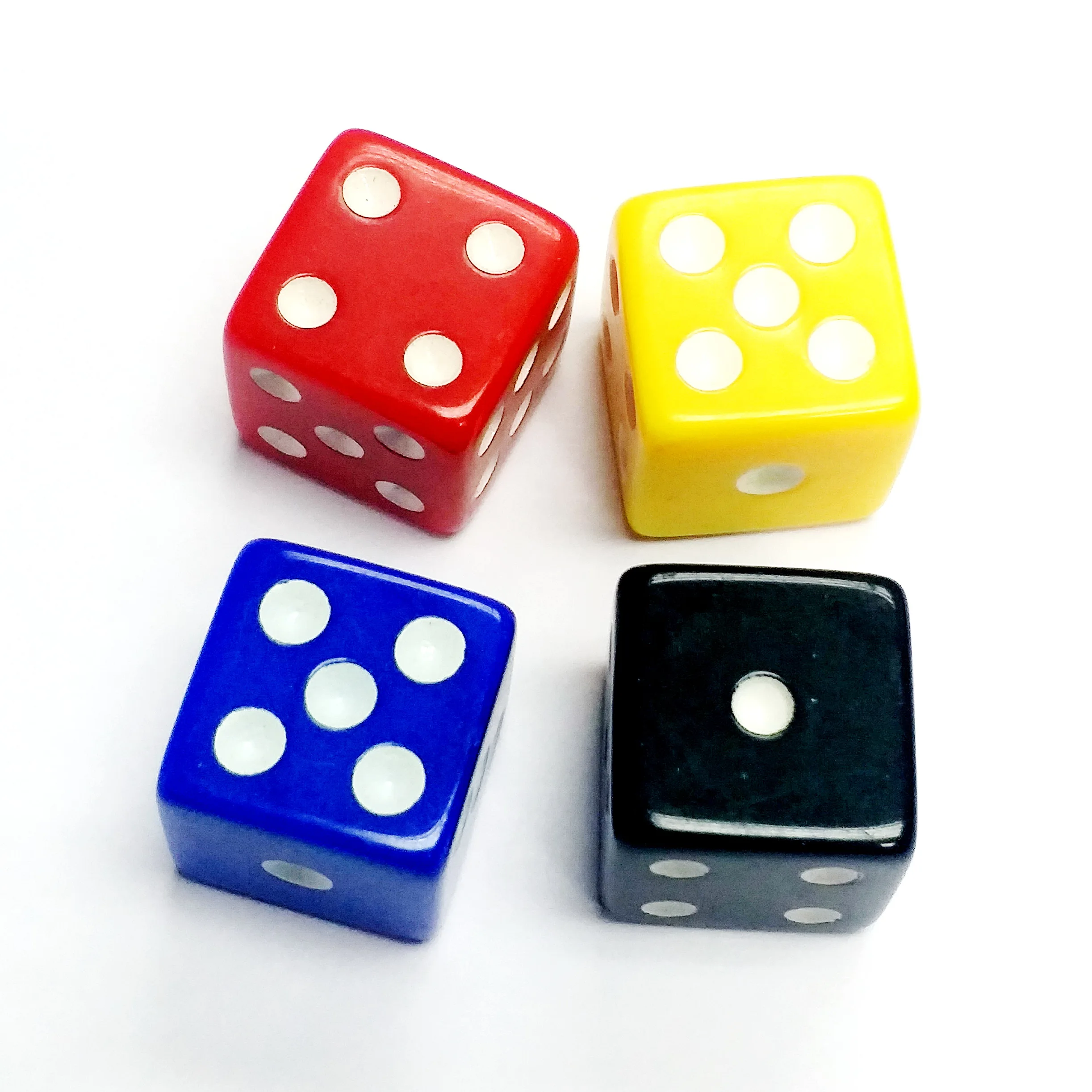 Acrylic Bulk Games wholesale Polyhedral dot Dice dices