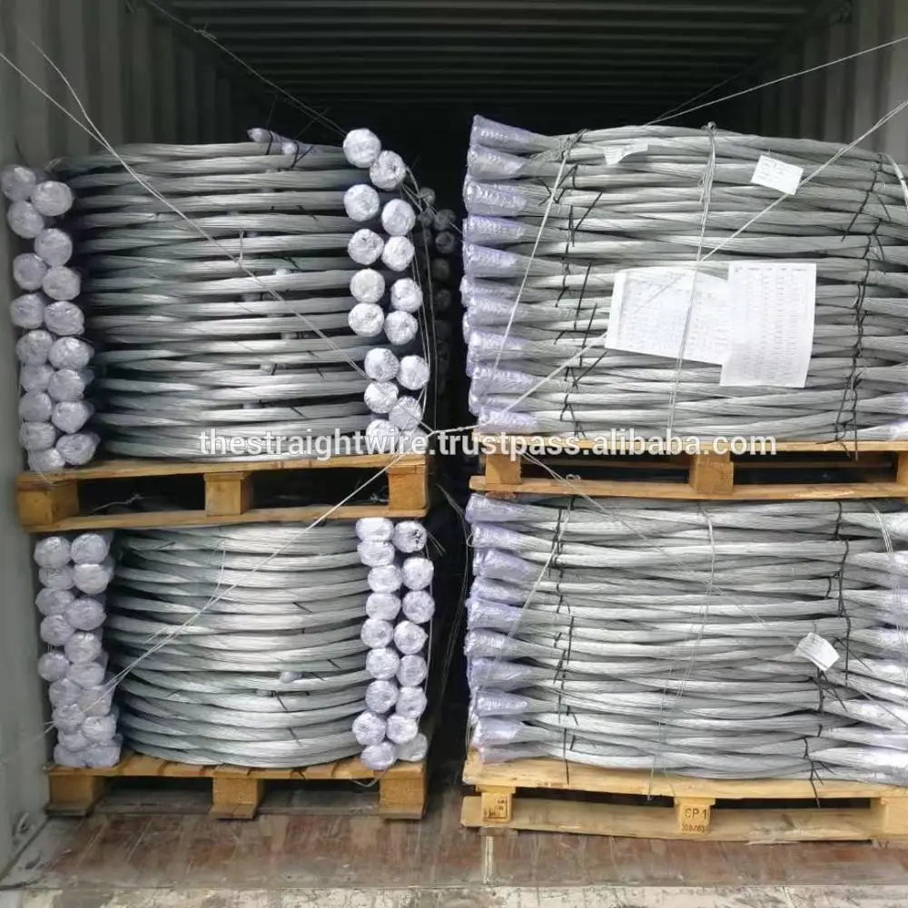 3mm galvanised, looped quick link double loop baling wire