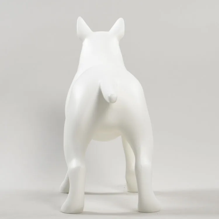 windows display dog mannequin for sale, hot sale dog mannequin fiberglass, display bulldog mannequin
