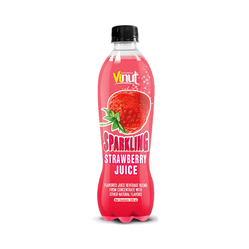 
Top Quality 11.1 fl oz Plastic Bottle Orange Juice Factory VINUT Soft Drink Sparkling Water Carbonated Drink 