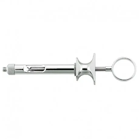 Dental Aspirating Syringe Dental Instruments Stainless Steel Brass Nickel Chrome