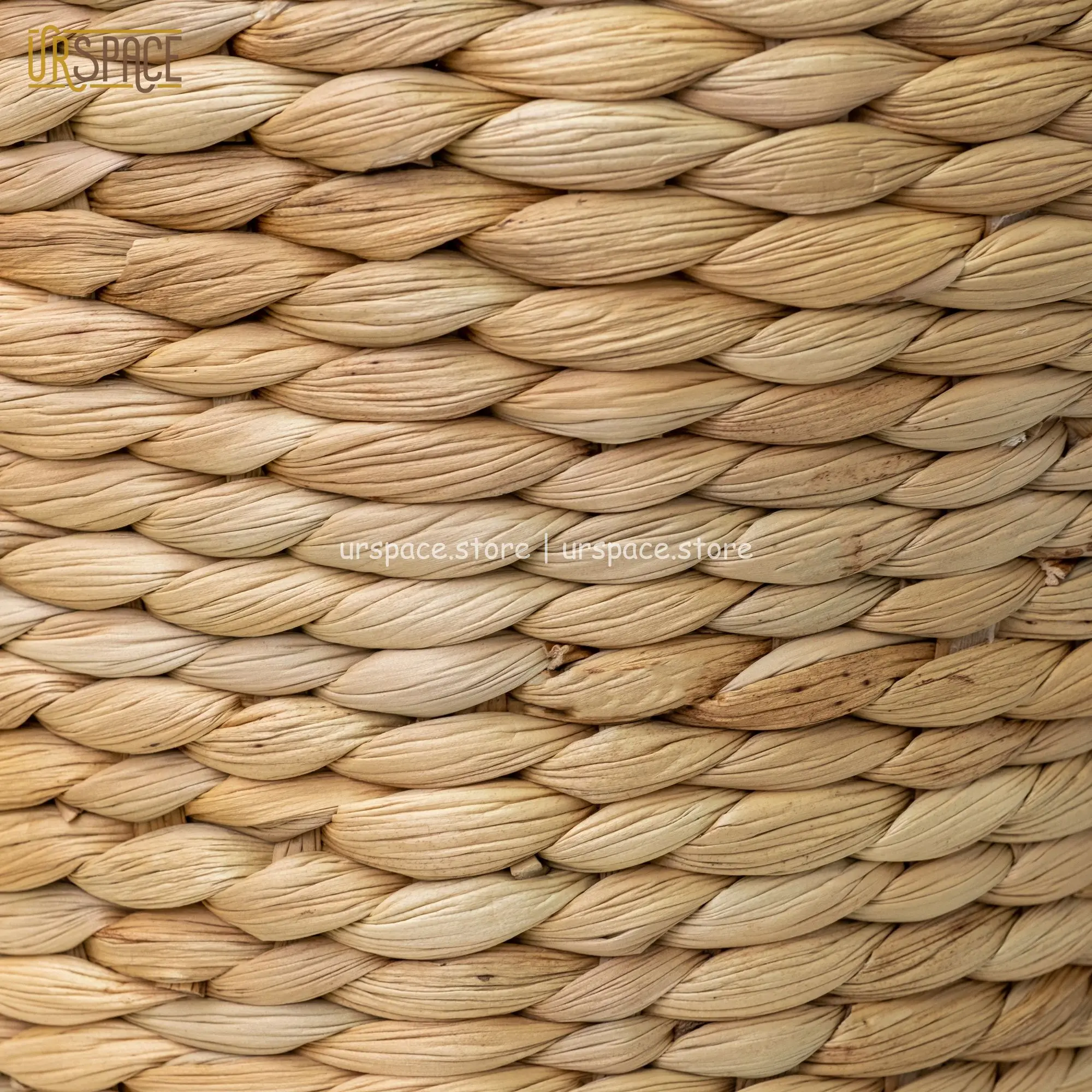 Top Quality Set of 2 Water Hyacinth Round Bowls Storage Baskets For Holding Fruits Food From Vietnam