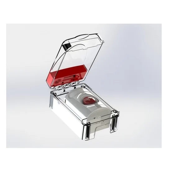 Home Security PC Fire Alarm Cover Weatherproof Fire Pull Station Cover Protection Cover For Abort Point