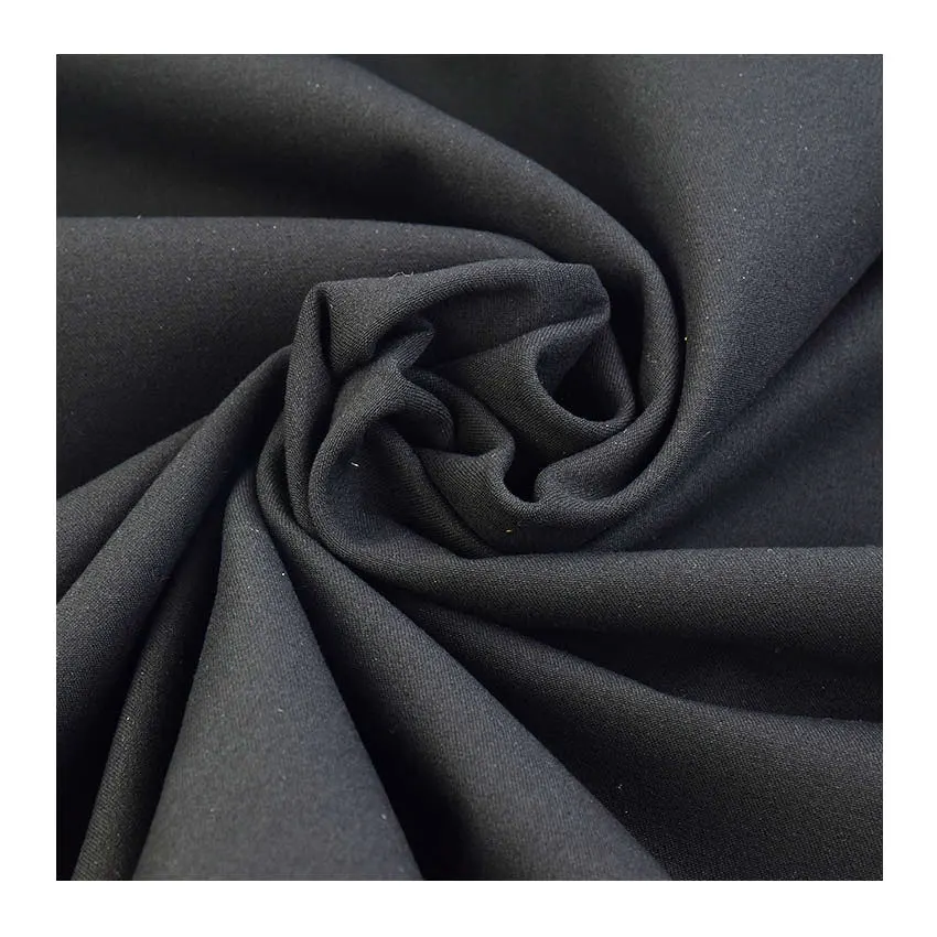 Wholesale comfort uniform workwear trouser fashion elastic Cotton 4 way stretch fabric 92% cotton 8% spandex