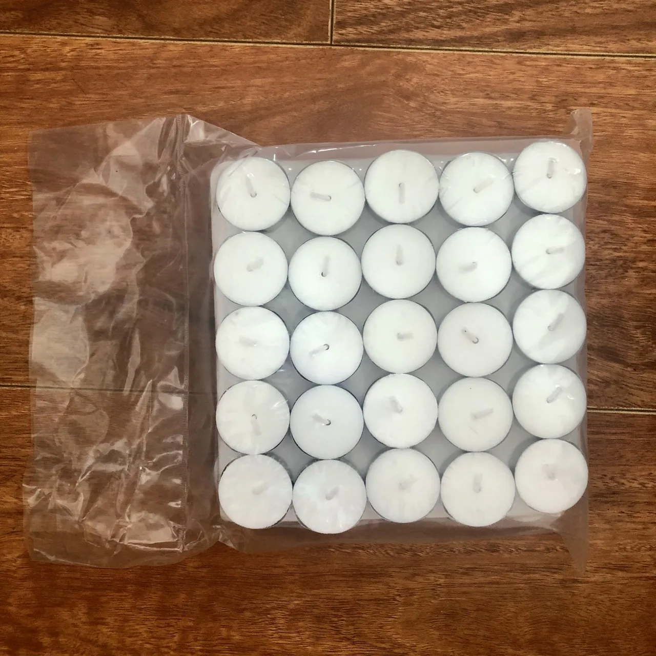 Hight Quality Factory Best Price Unfragranced White Tea Lights Tea Light Candle Tea Light Candle Cups Palm wax