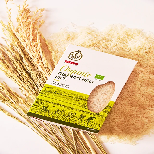 
Organic Thai Hom Mali Rice 
